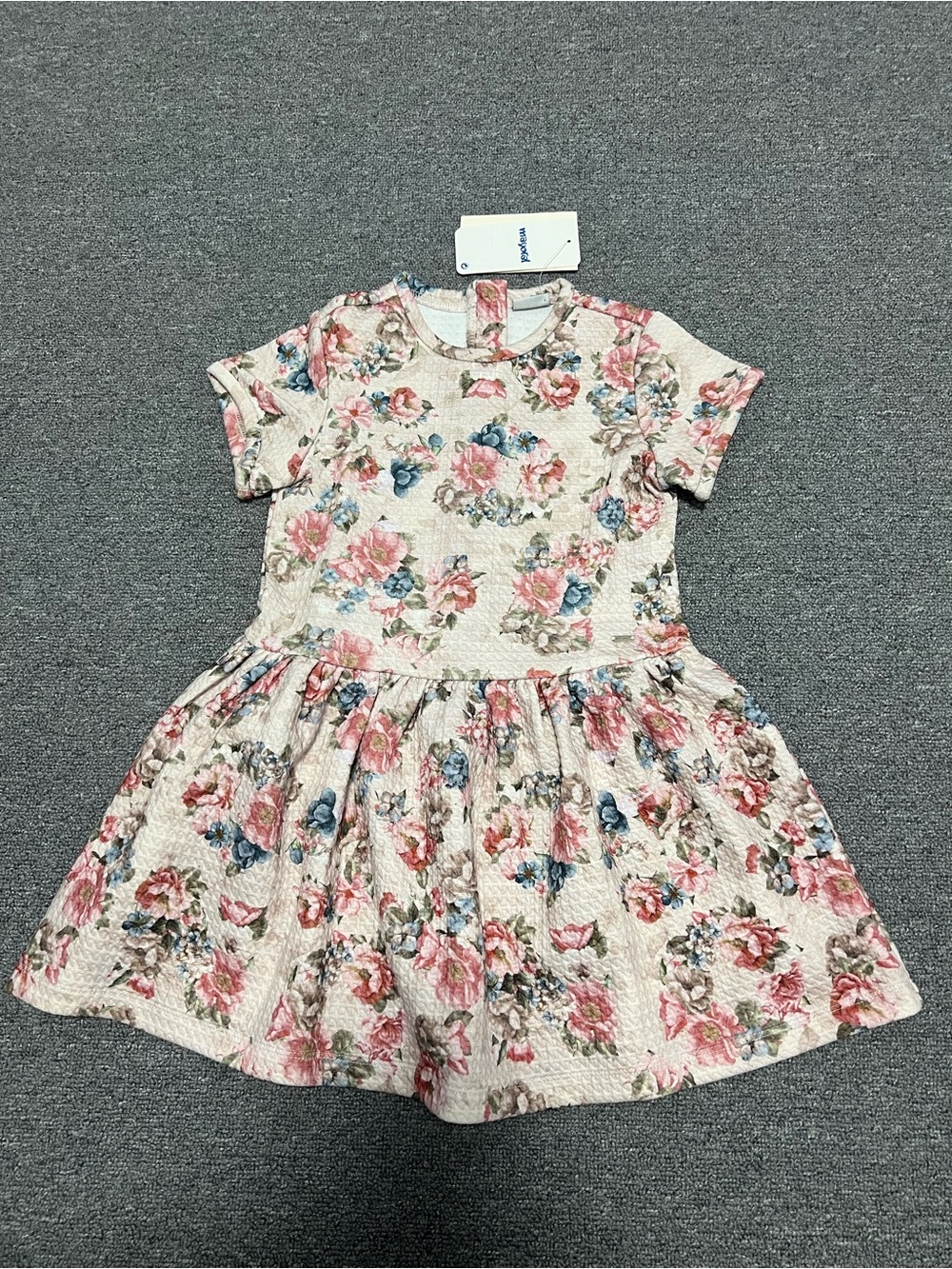 Mayoral Girl’s Floral Short-Sleeve Dress 6T